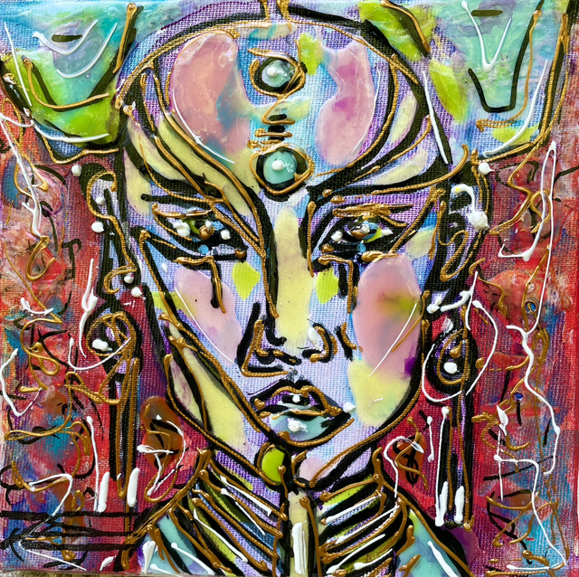 L’Impératrice - 20x20cm - 2025