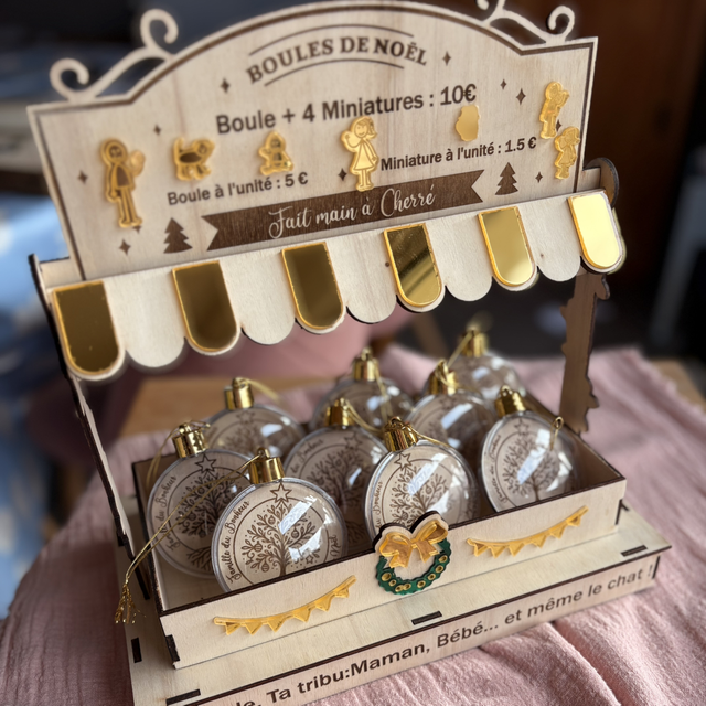 Boule famille à personnaliser 