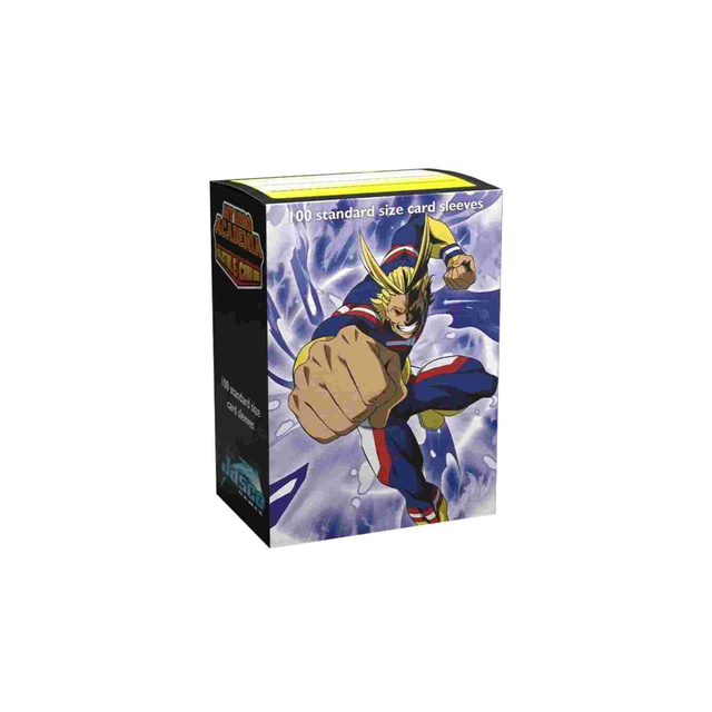 My Hero Academia "All Might Punch" 100 Art Sleeves Matte - Dragon Shield 