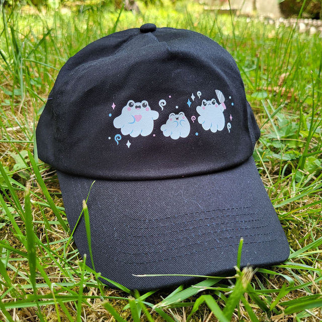 Casquette grenouilles fantômes
