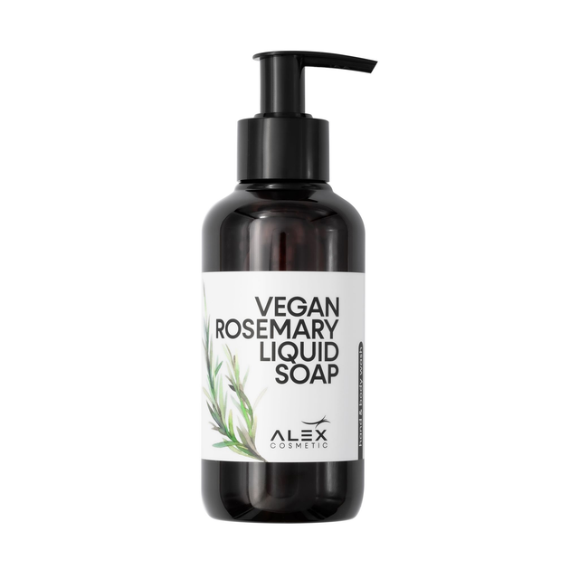 Alex VEGAN ROSEMARY LIQUID SOAP  Sanfte Reinigung für Hände & Körper