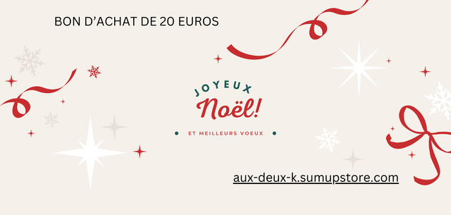 carte-cadeau de Noël