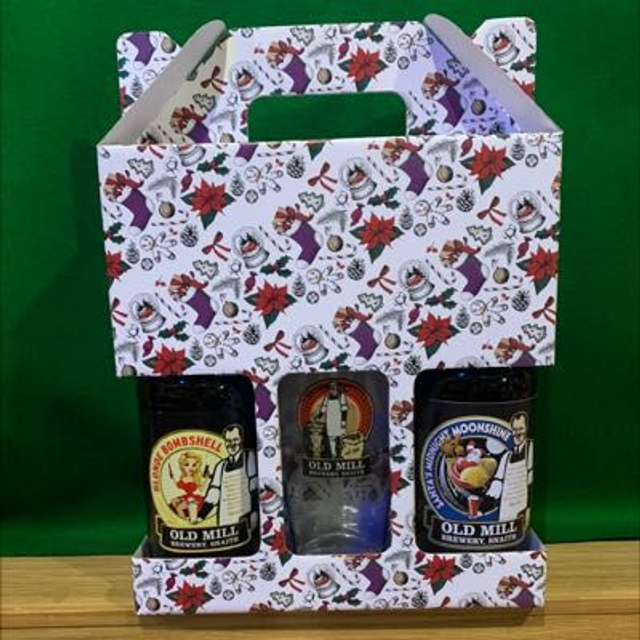 Old Mill Beer With Glass