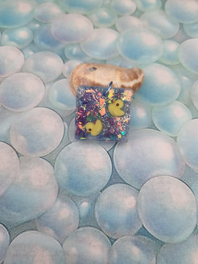 Pendentif gémeaux canard