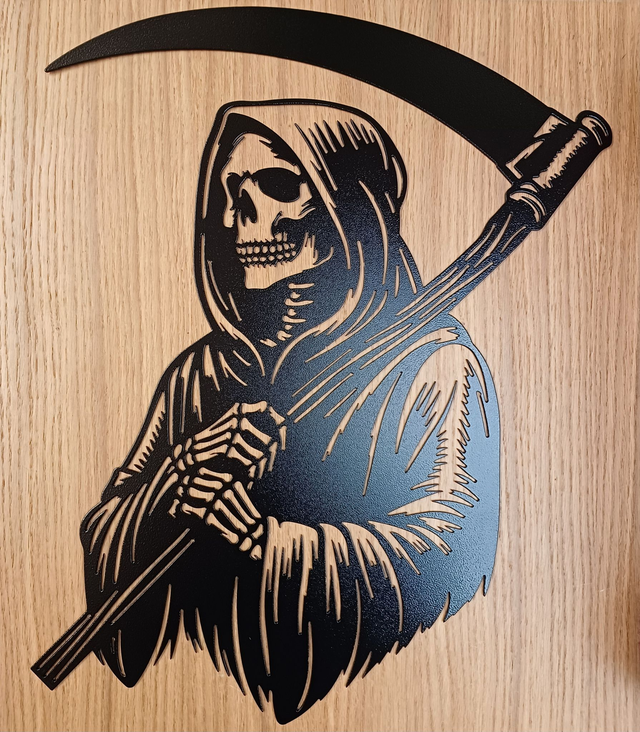 Grim Reaper Plaque