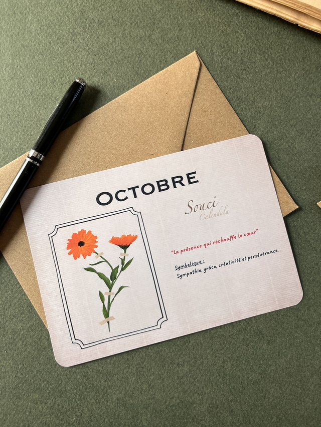Carte 10. Octobre, le Souci