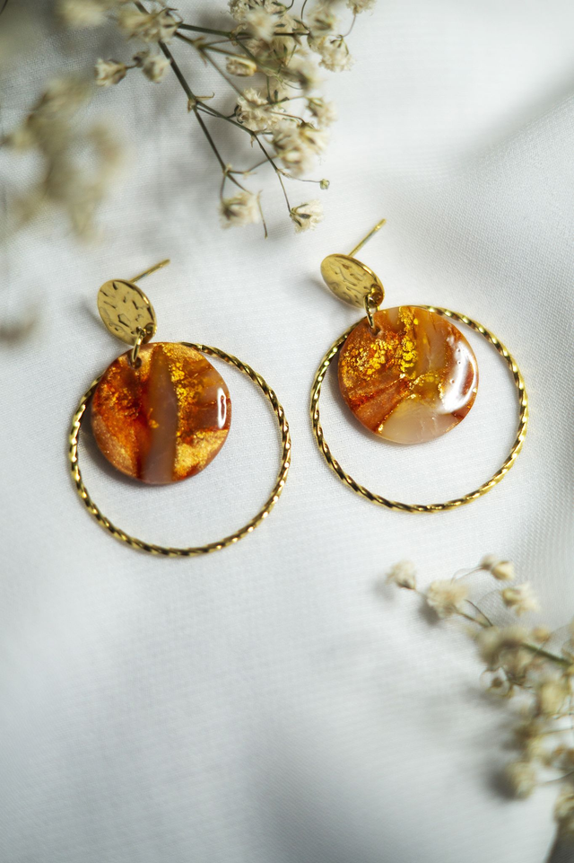 Coloris butternut - Boucles Jupiter