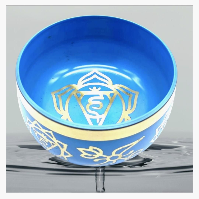 "5 Chakra Gorge" - Kit bol chantant aluminium 12 cm