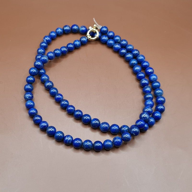 Collier Lapis lazuli 45 cm