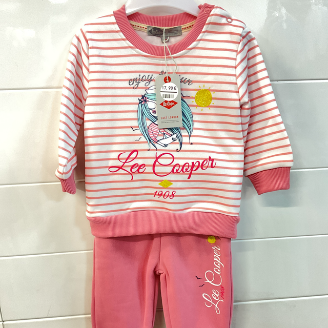 Ensemble jogging molletonné pour bébé Lee Cooper