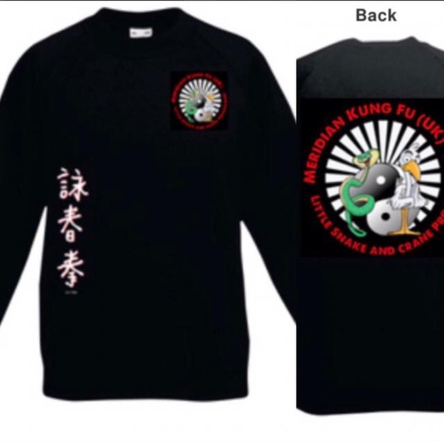 Sweatshirt: Snake &amp; Crane