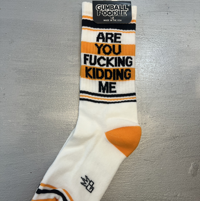 Socken are you fucking kidding me