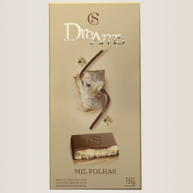 Tablete dreams mil folhas 130g