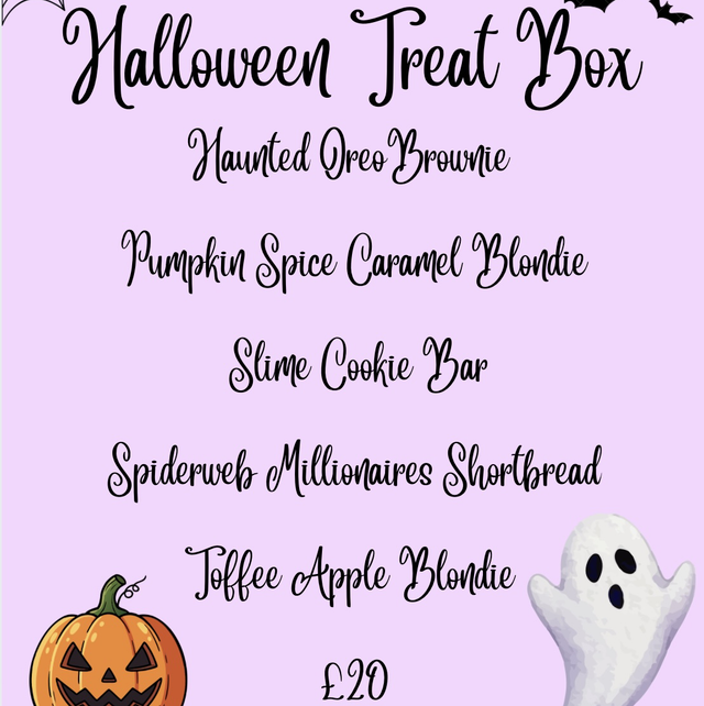 Halloween Treat Box Pre Order