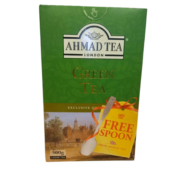 Ahmad Tea Sypaný Zelený Čaj Exkluzívnej Kvality 500 gr.