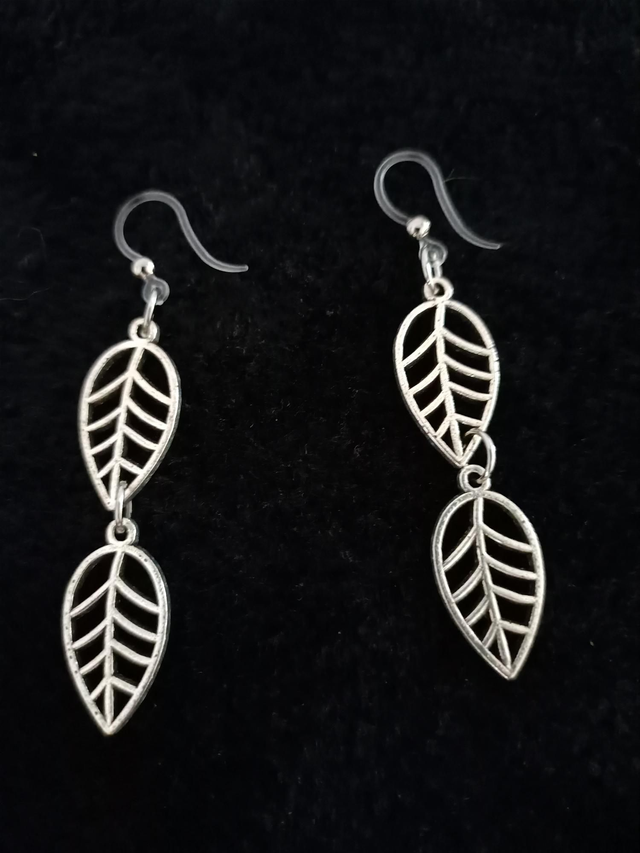 Boucles d'oreilles feuilles 