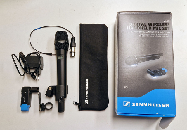 Sennheiser AVX SKM-835 set, handmik + mottagare