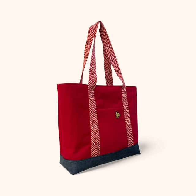 Cabas Essentiel - Eclat d'Hiver Rouge Cardinal