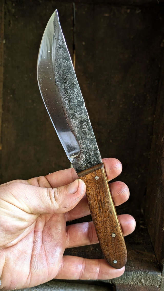 Couteau fixe en Noyer