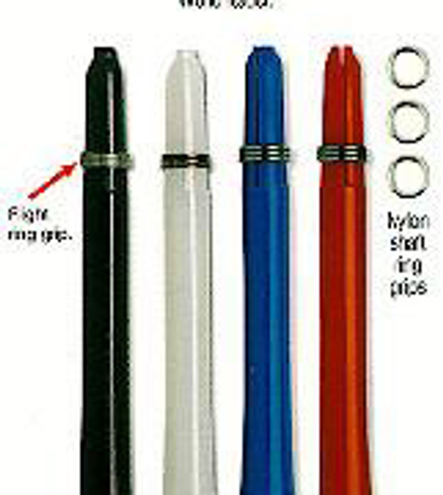 HARROWS NYLON RING GRIP SHAFTS Black