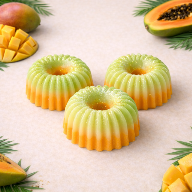 Fondant Mangue &amp; papaye 