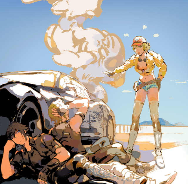 Safe Driving! [A4 Print]