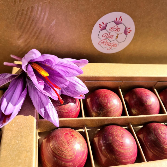 Chocolat caramel safrané 