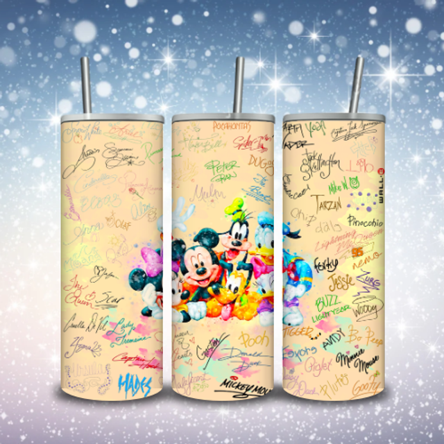 Tumbler Signature Mickey et ses Amis 3