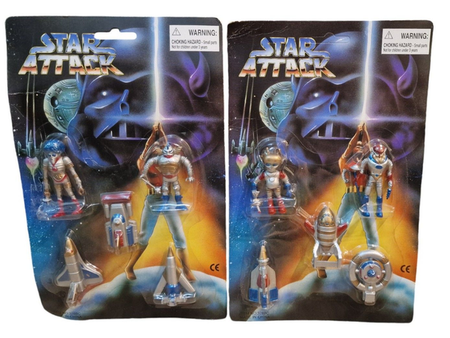 Thunderbirds style  Star Attack models &amp; figures