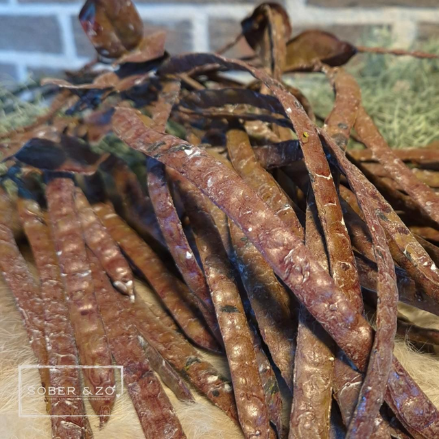 Kunsttak peulvrucht, bruin