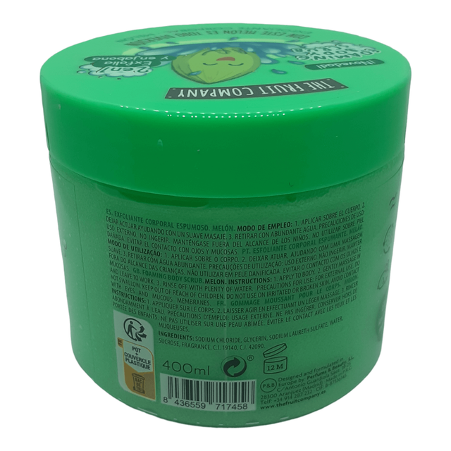 BODY SCRUB + SAVON 2 EN 1 THE FRUIT COMPANY MELON