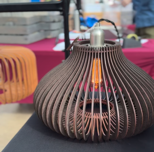 Saku Feature Pendant Shade - Dark Brown