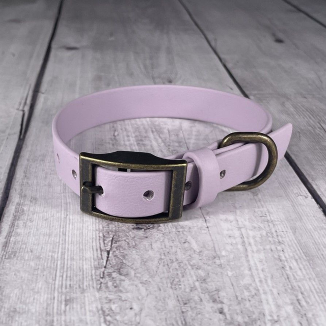 Lilac Waterproof BioThane® Collar
