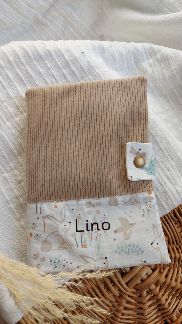 Protège carnet de santé personnalisé 