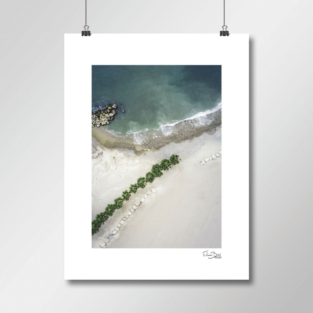 Affiche « Mer vu du ciel » 