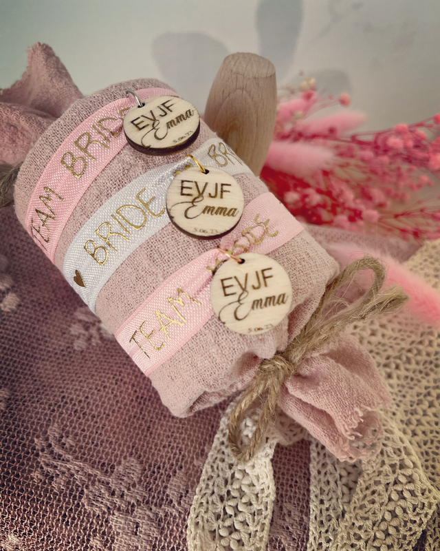 Bracelets evjf personnalisés (lot 11 pièces ) 