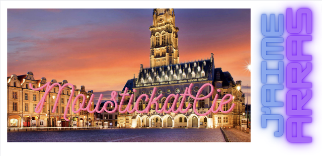 MUG EN CÉRAMIQUE BLANC 340 ML &quot; J&#039;Aime Arras &quot; sur commande  E