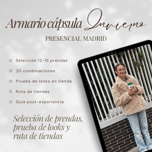 Armario Cápsula de Invierno - Presencial (Madrid)