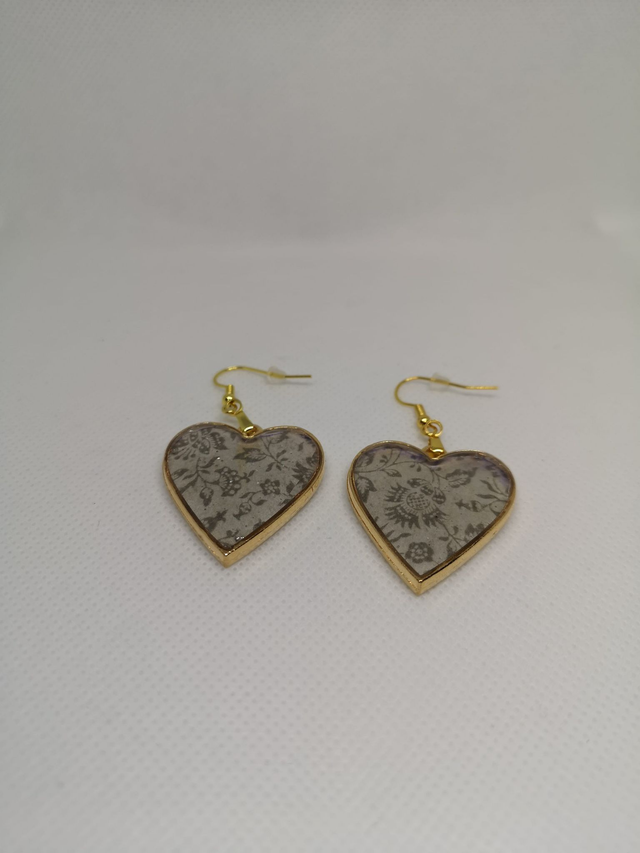 Coeur botanique vintage