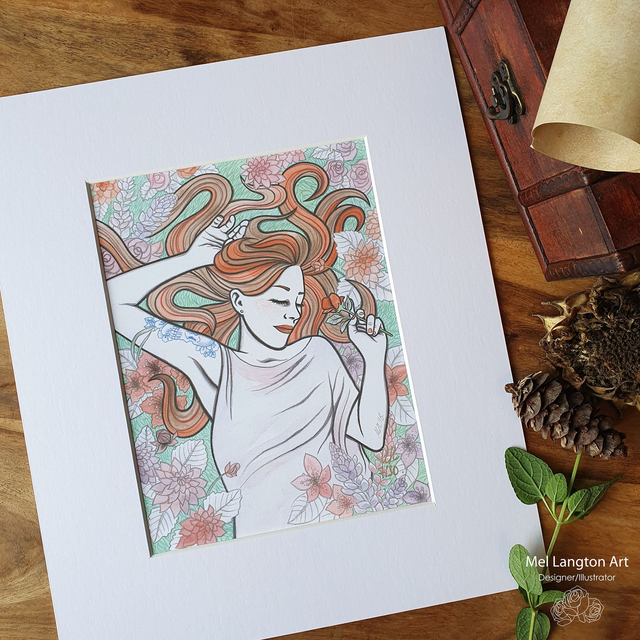 Lucy - Beautiful Limited Edition Giclée Art Print