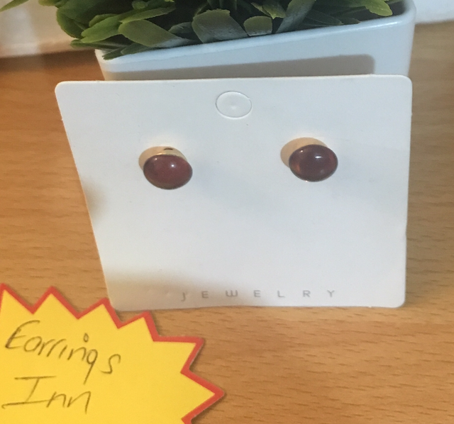 Brown Stud Earrings - STU113