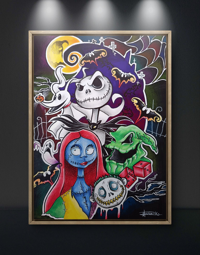 Print &quot;L&#039;étrange noël de Mr JACK&quot; - Tim Burton