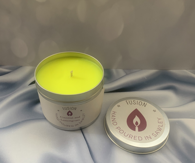 Candle Tin - Coconut &amp; Lemongrass 