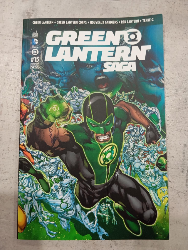 Comics green saga #15