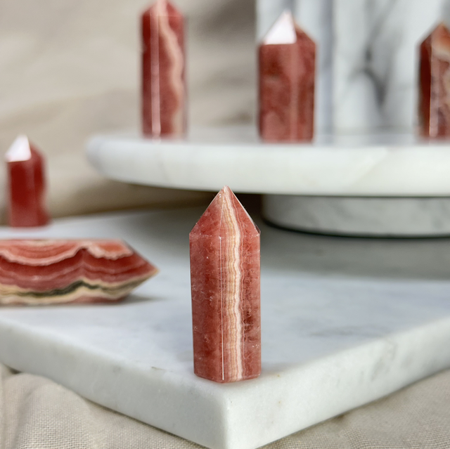 Rhodochrosite Tower (High Quality) #17