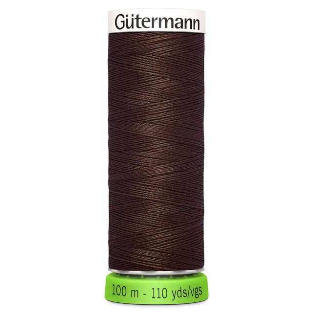 Gutermann Sew All Recycled rPET Thread 100m 694 - Brunette