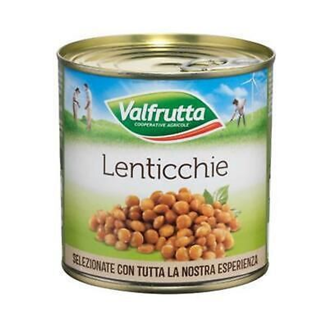 Lenticchie Valfrutta Barattolo Da 400g 
