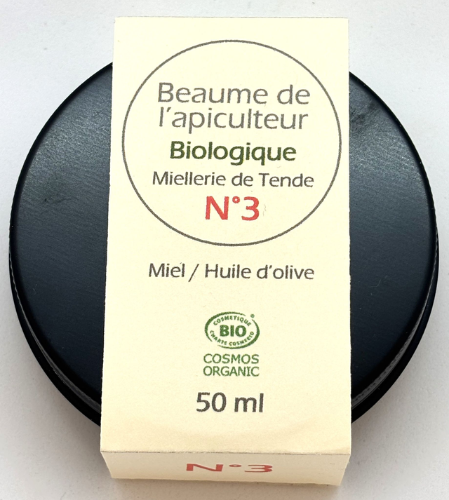 Baume N°3 miel &amp; huile d'olive 50ml