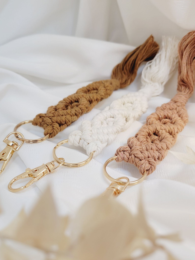 Porte Clés MACRAMÉ