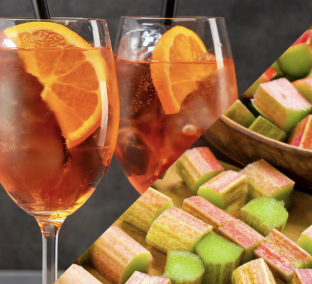 Mini bouquet - spritz rhubarbe 110gr